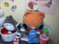 Image 3 of Brown bee kitty plushie 
