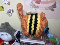 Image 4 of Brown bee kitty plushie 