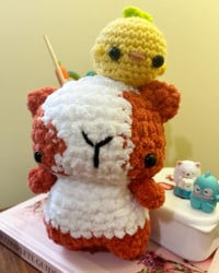 Image 2 of Guinea pig and chick plushie
