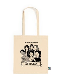 Image 1 of Tote Bag Ni musas ni amantes