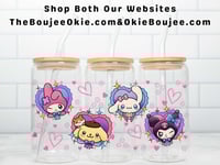 Hello Kitty Characters Double Sided Uv Dtf Wrap NRB
