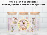 Daisy Duck Starbucks Double Sided Uv Dtf Wrap NRB
