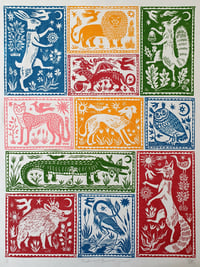 Image 1 of Birds and Beasties (colour version)
