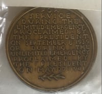 Image 6 of WW2 (USA) American Defense Service Medal - Authentic Issue