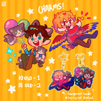 Desert Duo Charms