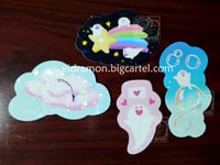 Image 1 of ♡ Ghostie Stickers ♡