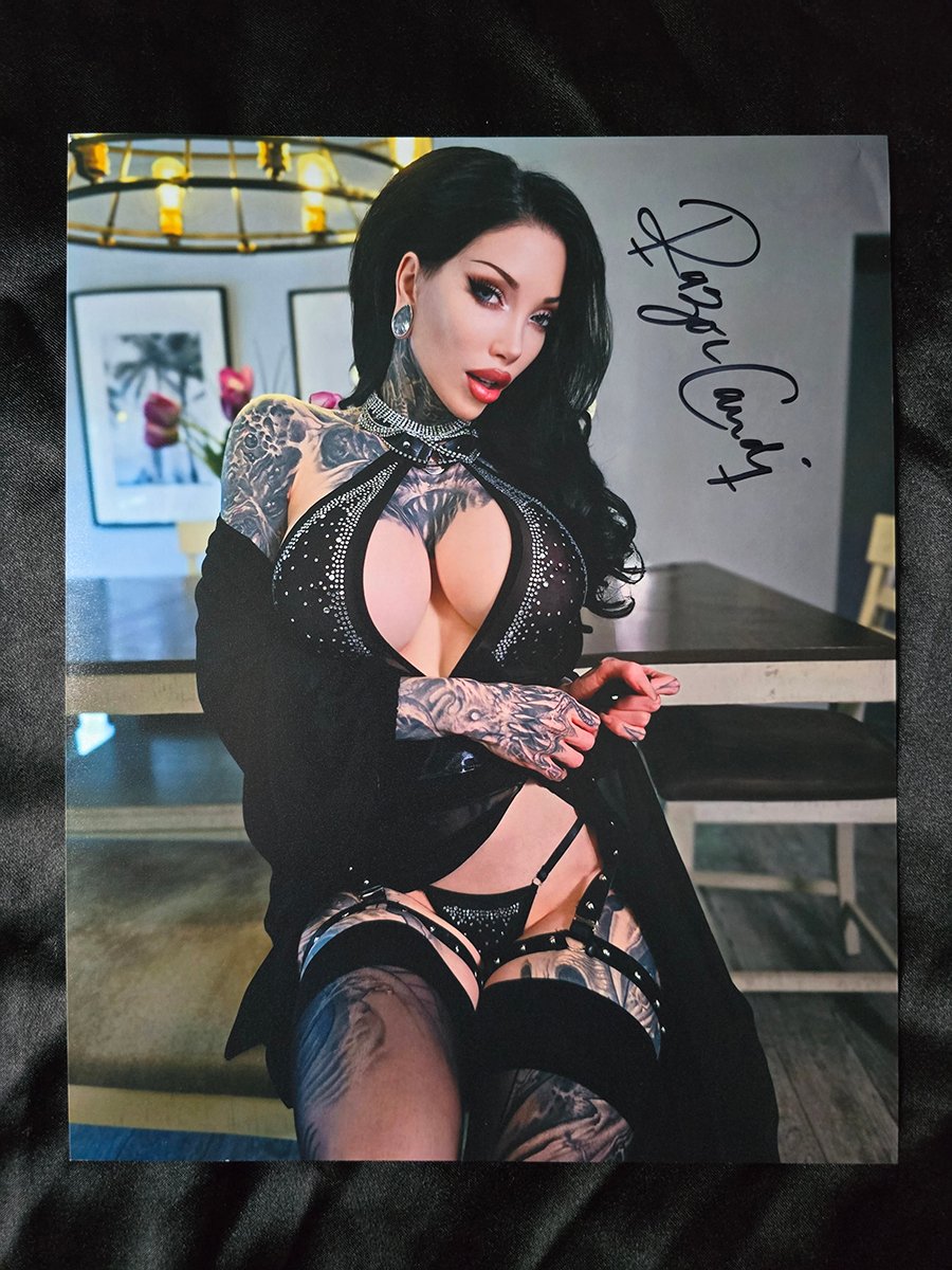 CRYSTAL 8x10inch signed print