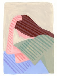 Image 5 of Shadow | Original A5 Illustration in Frame