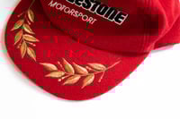 Image 2 of BRIDGESTONE MOTORSPORT CAP RED