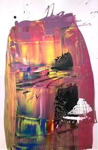 Image 3 of "Two Out of Three Ain't Bad Painting Triptych" by Anthony Hunter