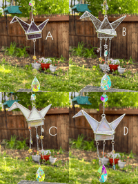 Image 2 of Stained Glass Paper Crane