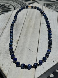 Image 2 of Lapis & Gold Hematite 
