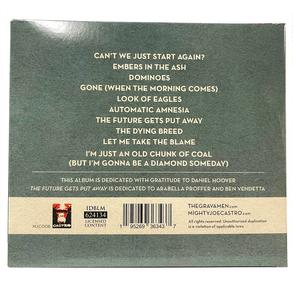 Image of "Between the Lightning and the Thunder" CD / Mighty Joe Castro and the Gravamen