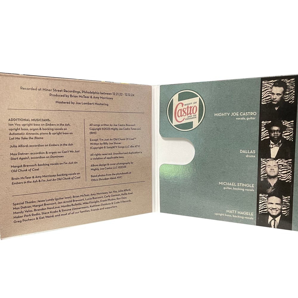 Image of "Between the Lightning and the Thunder" CD / Mighty Joe Castro and the Gravamen