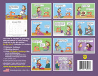 Image 2 of By the Yard® 2026 Wall Calendar for Quilters