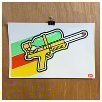 "Soaker" Screen Print