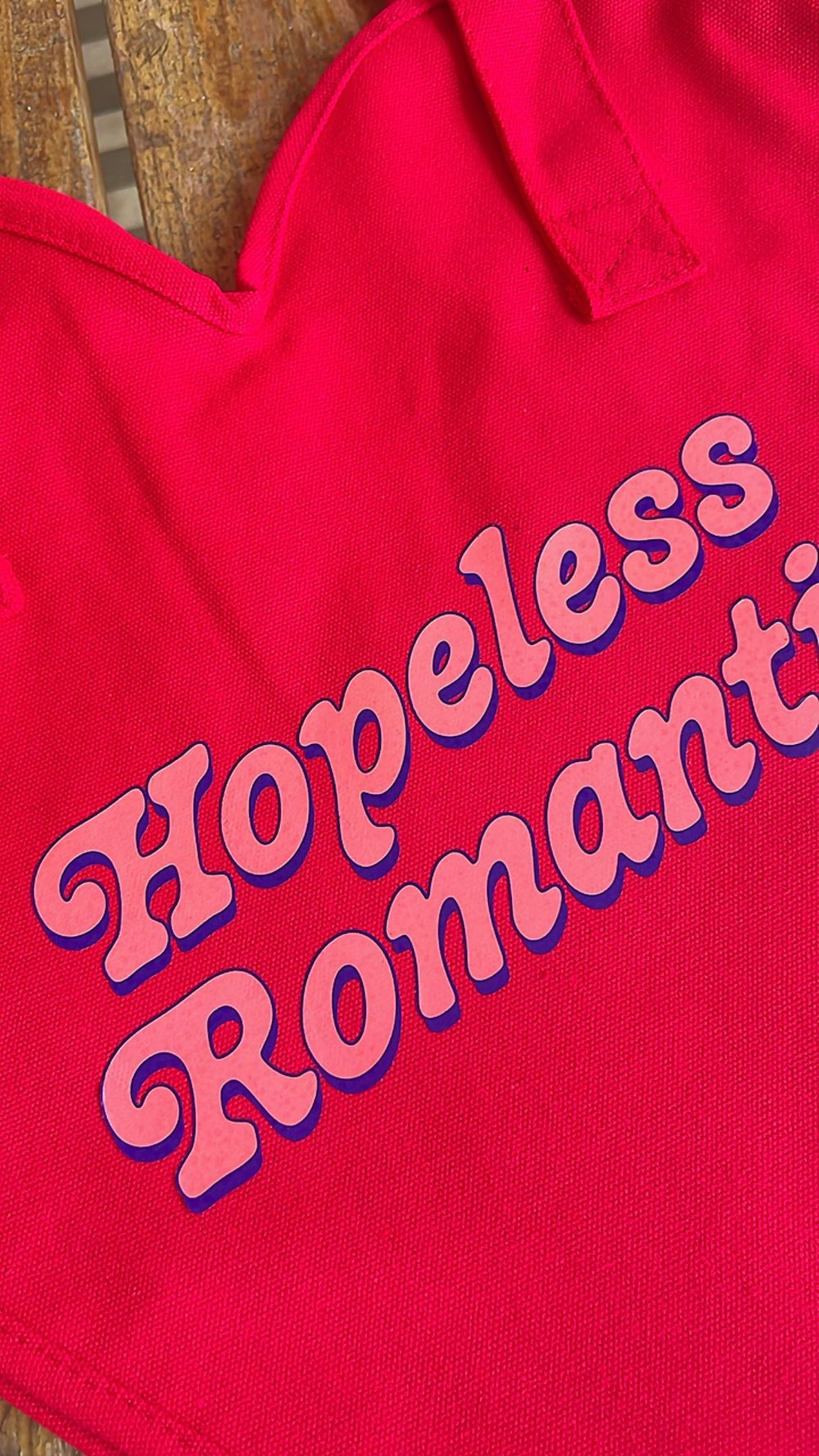 Image of Hopeless Romantic Tote Bag đ