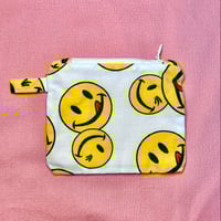 Image 1 of Smiley Face Zipper Bags