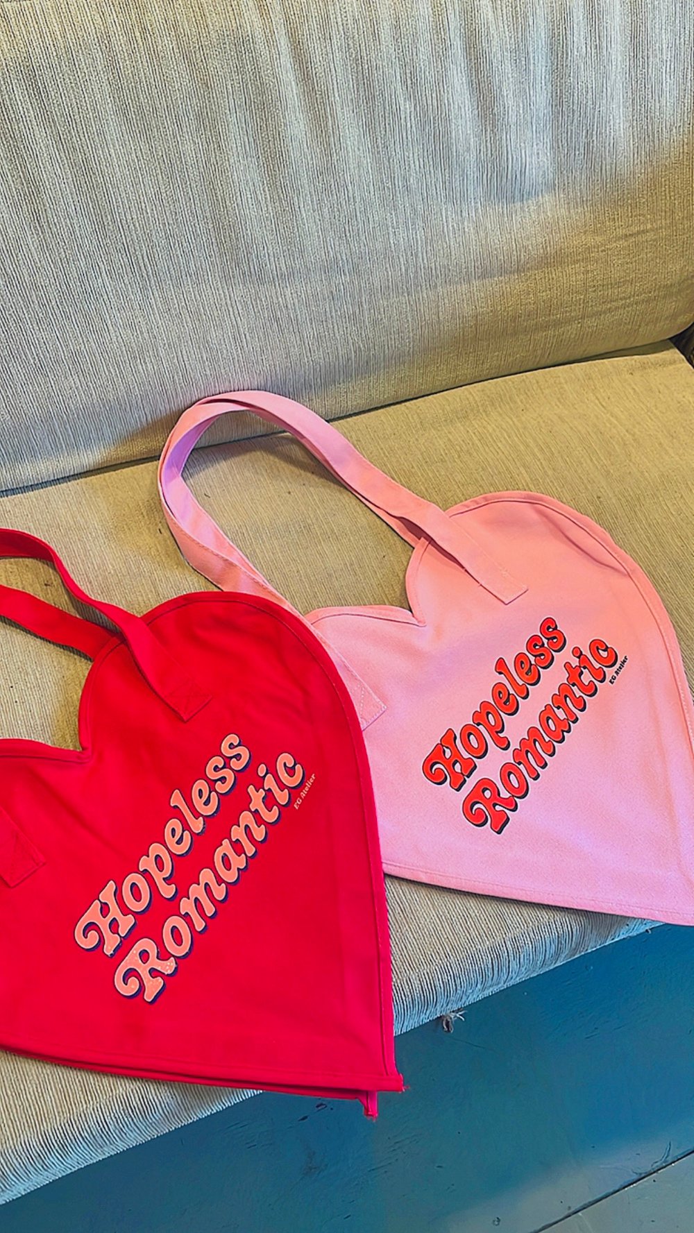 Image of Hopeless Romantic Tote Bag đ