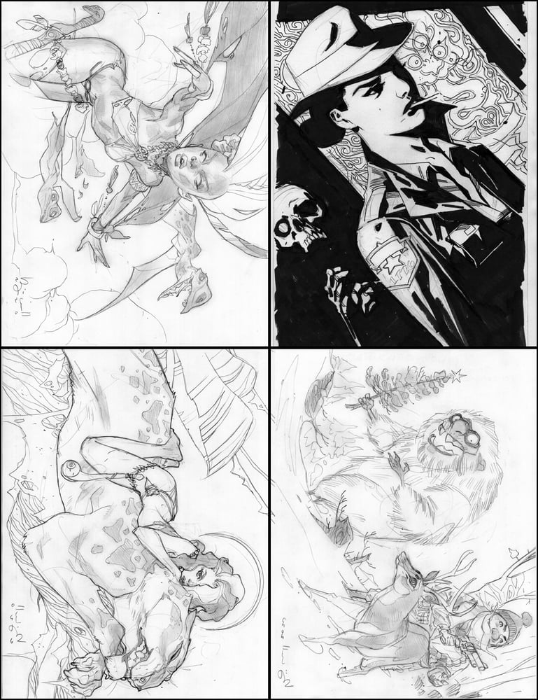 Image of SKETCHBOOK 44: OK, YOU ARE NOT GONNA BELIEVE THIS BUT EVEN MOAR DAILY DOODLES