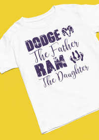 Image 2 of Dodge The Father Ram The Daughter T-Shirt