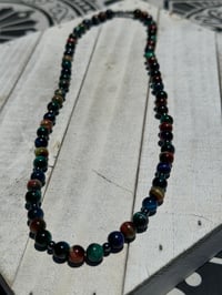 Image 2 of Rainbow Tiger Eye & Silver Hematite 