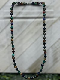 Image 1 of Rainbow Tiger Eye & Silver Hematite 