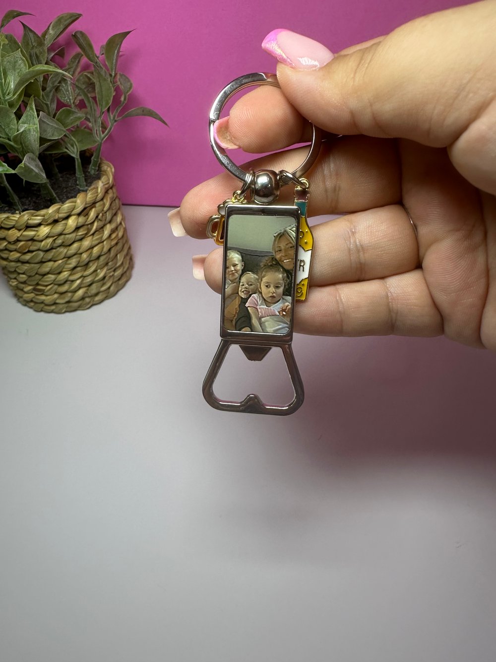 Image of Father's Day Bottle Opener Keyring