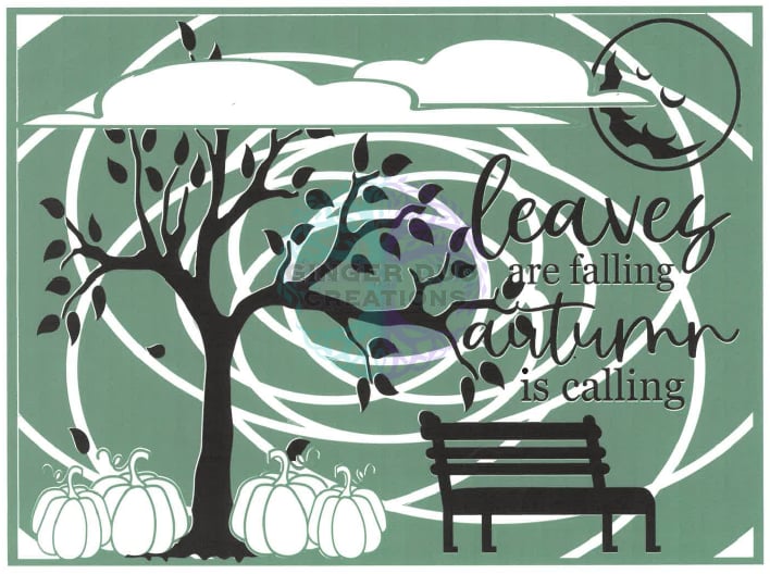Image of Autumn Park Template