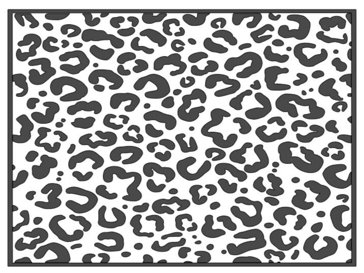 Image of Cheetah Print Template