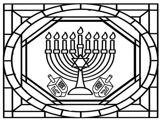 Image of Hanukkah Template