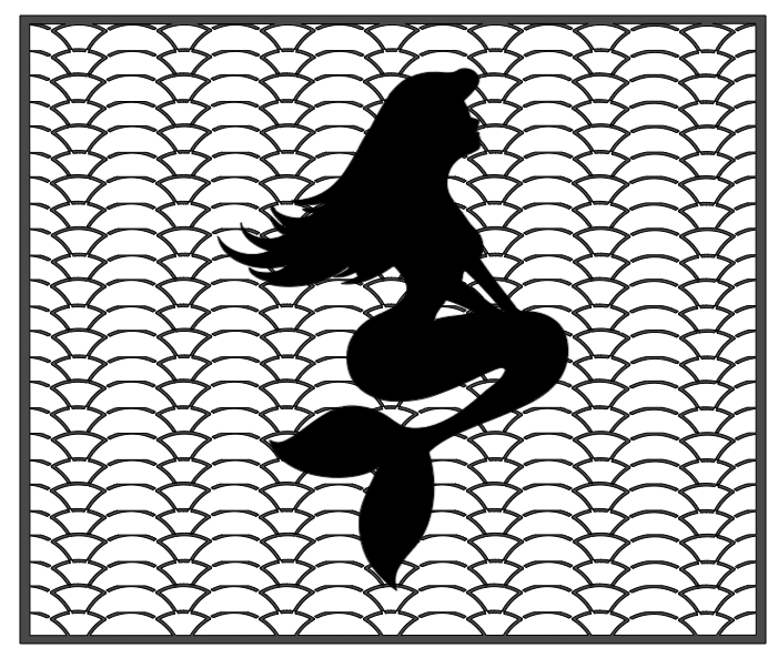 Image of Mermaid Template