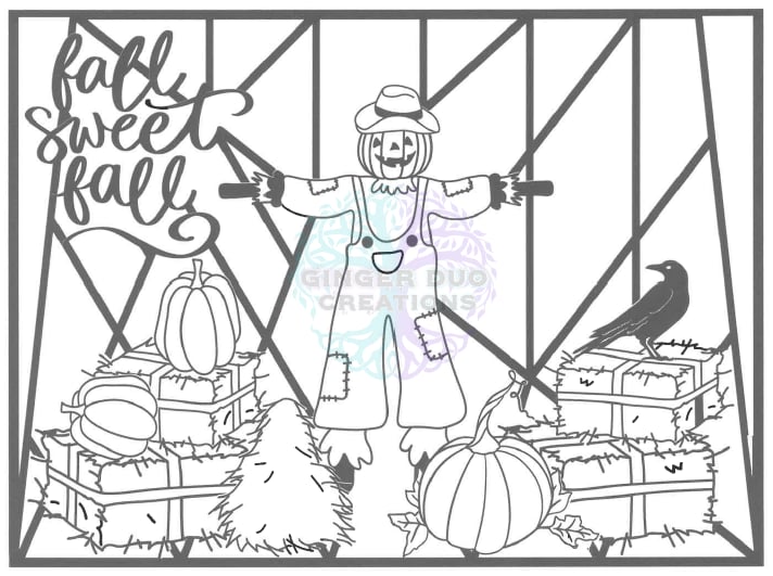 Image of Scarecrow Template