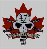 Image of Westies Beaver Skull PVC Morale Patch – Full Colour & Subdued Tactical