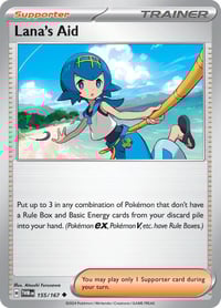 Lana's Aid - 155/167 - SV06: Twilight Masquerade - Near Mint x4