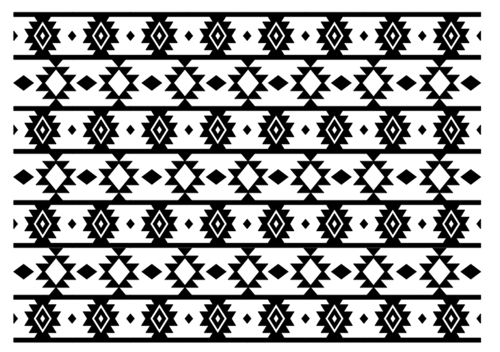 Image of Aztec Serape Template