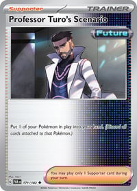Professor Turo's Scenario - SV04: Paradox Rift - Near Mint x4