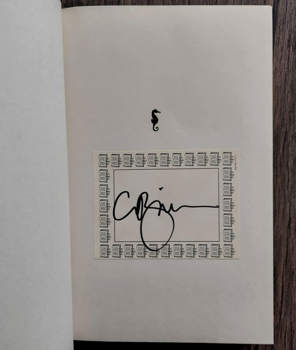 Weaveworld, by Clive Barker - SIGNED bookplate