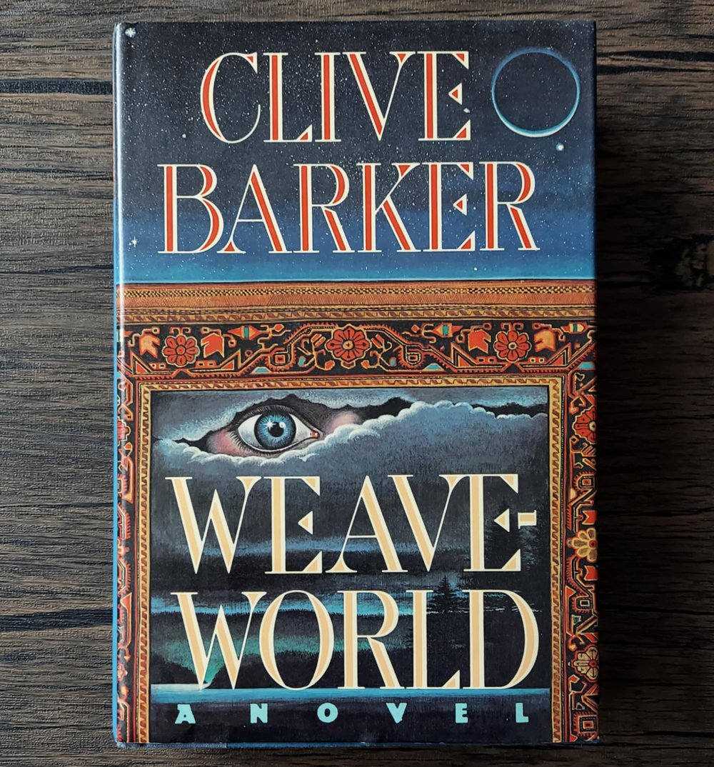 Weaveworld, by Clive Barker - SIGNED bookplate