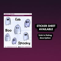 Image 4 of Like Ghosts in the Snow Vinyl Stickers