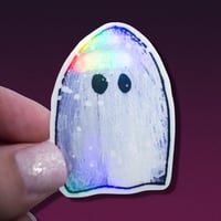 Image 4 of Like Ghosts in the Snow Vinyl Stickers