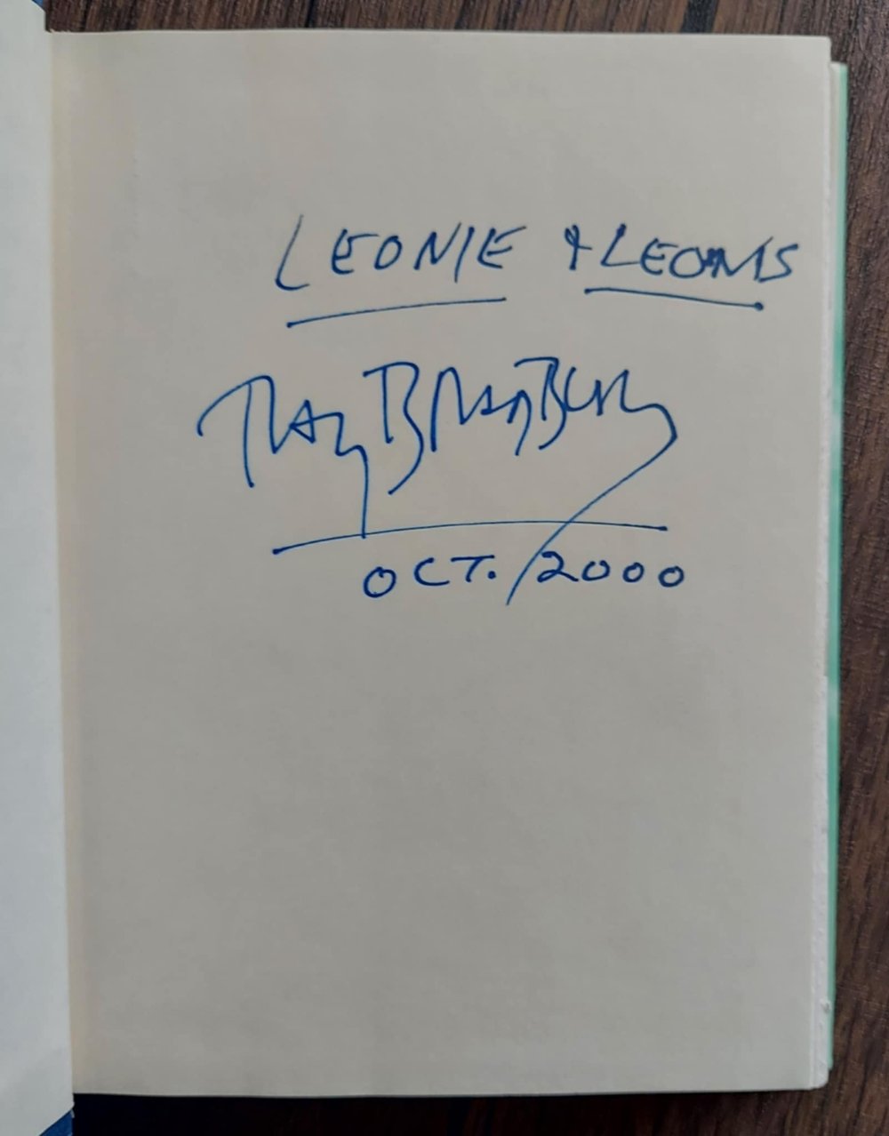 Dandelion Wine, by Ray Bradbury - SIGNED