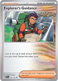 Explorer's Guidance - 147/162 - SV05: Temporal Forces - Near Mint x4