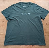 Image 2 of The network tee - green