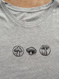 Image 4 of The network tee - grey