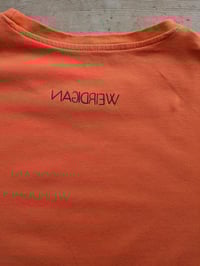 Image 5 of The network tee - orange 