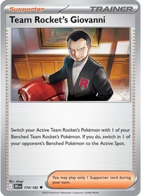 Team Rocket's Giovanni - SV10: Destined Rivals - Near Mint x4