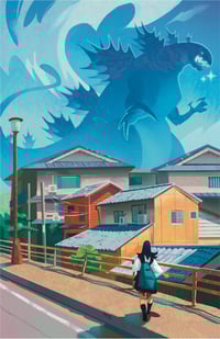 Godzilla Print