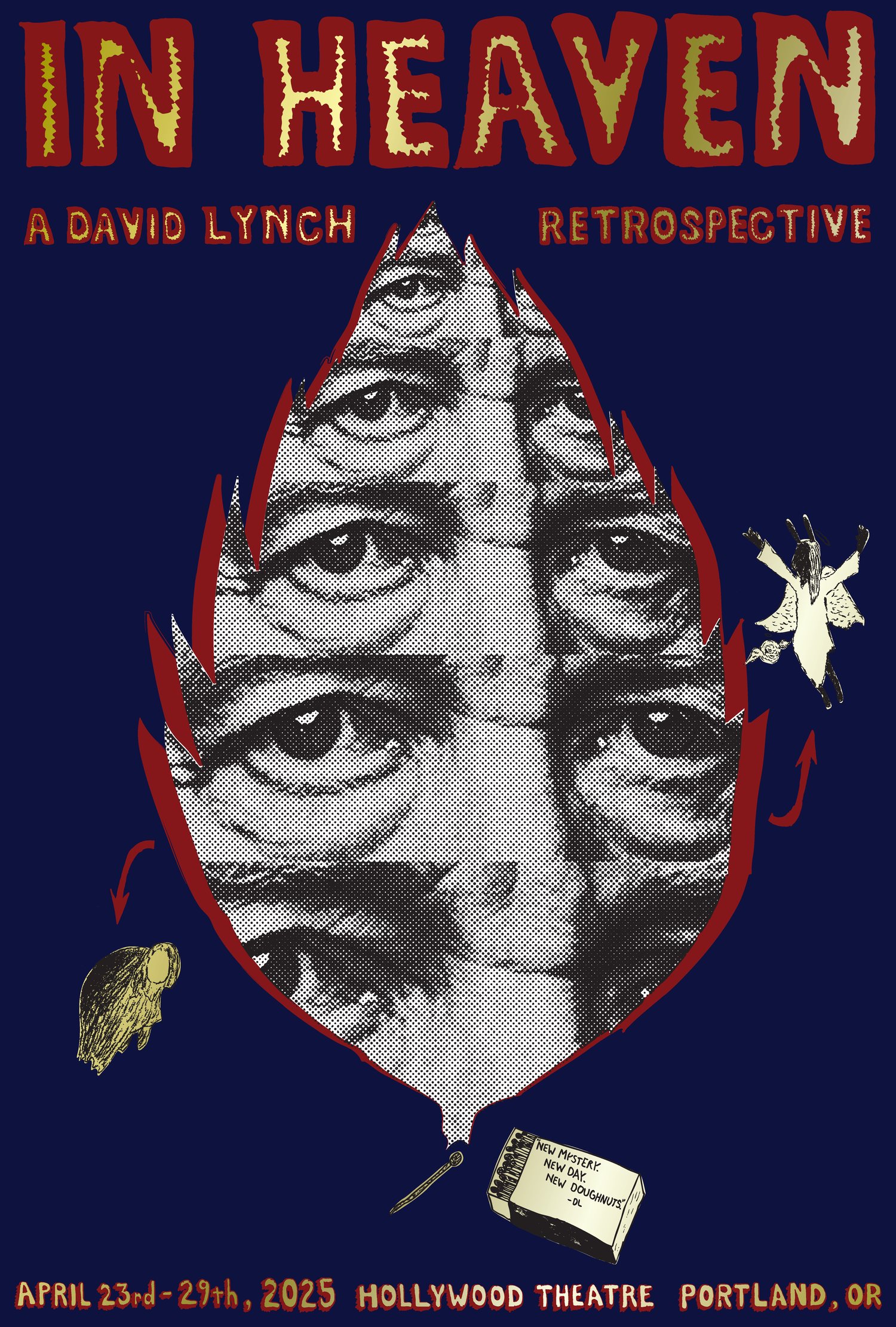 Image of In Heaven: A David Lynch Retrospective Poster