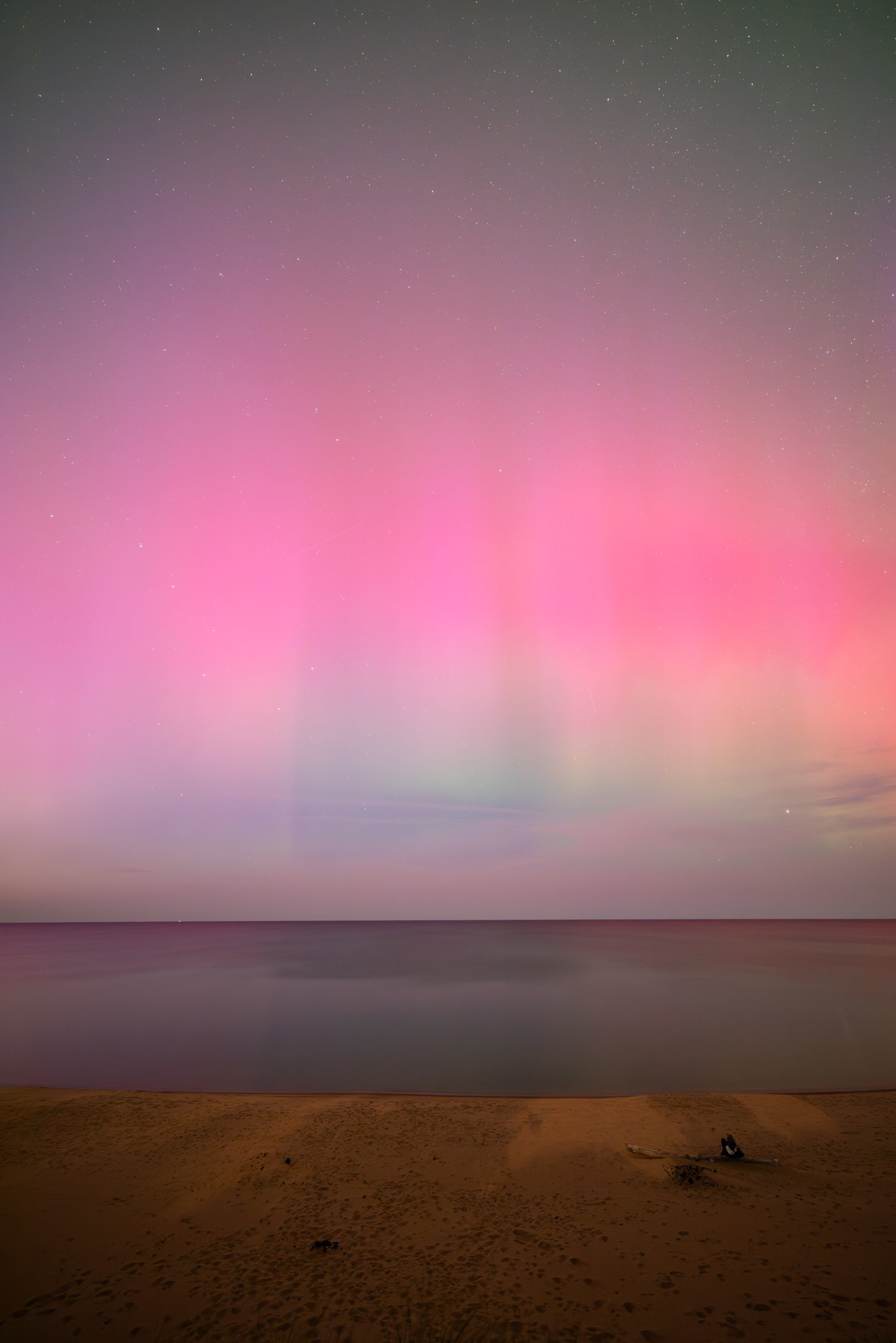 Lake Superior Northern Lights